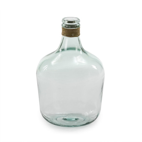 JARRON 27x27x42 CRISTAL TRANSPARENTE/ENEA NATURAL