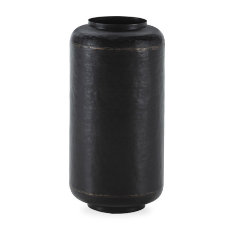 JARRON 27x27x53 METAL DORADO/BRONCE OSCURECIDO