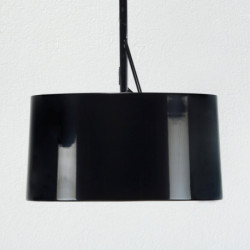 LAMPARA DE TECHO 45x43x54 METAL NEGRA