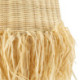 LAMPARA DE TECHO 60x60x90/200 RATAN/SISAL NATURAL