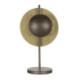 LAMPARA SOBREMESA 27x17x43 METAL LATON ENVEJECIDO/BRONCE ENVENJECIDO