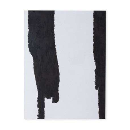 LIENZO 90x5x120 BLANCO/NEGRO