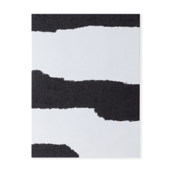 LIENZO 90x5x120 BLANCO/NEGRO