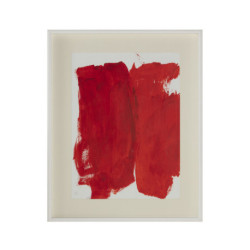 LIENZO ENMARCADO 80x5x100 MADERA/CRISTAL