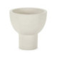 MACETERO 40x40x40 CEMENTO BLANCO