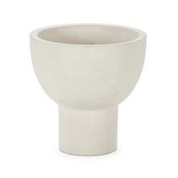 MACETERO 40x40x40 CEMENTO BLANCO