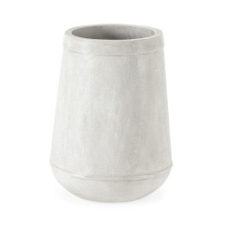 MACETERO 40x40x60 FIBROCEMENTO BLANCO TERRAZO