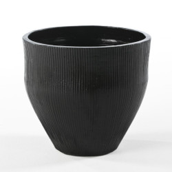 MACETERO 50x50x45 TERRACOTA NEGRO
