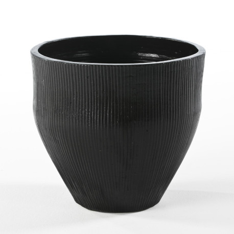 MACETERO 50x50x45 TERRACOTA NEGRO