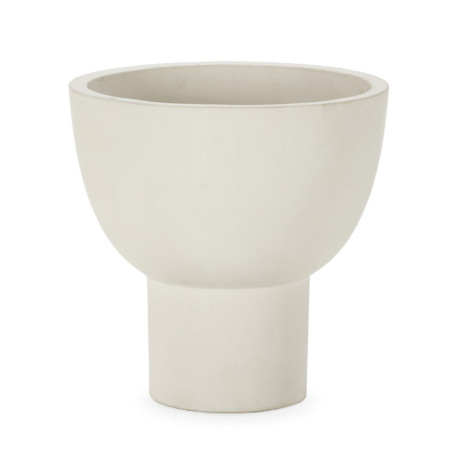 MACETERO 50x50x50 CEMENTO BLANCO