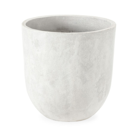 MACETERO 50x50x50 FIBROCEMENTO BLANCO TERRAZO