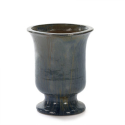 MACETERO 50x50x64 GRES AZUL RUSTICO
