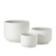MACETERO 52x52x35 FIBROCEMENTO BLANCO