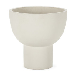 MACETERO 60x60x60 CEMENTO BLANCO