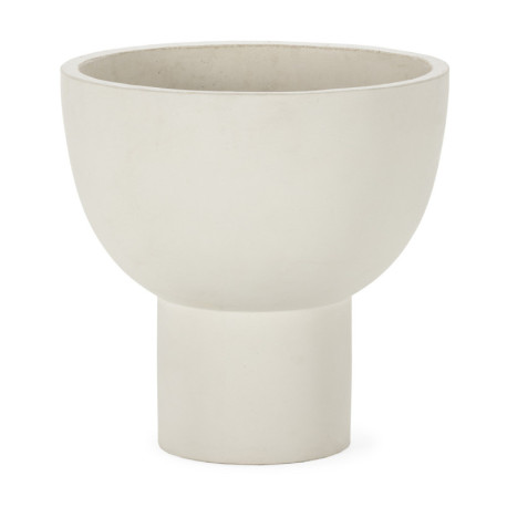 MACETERO 60x60x60 CEMENTO BLANCO