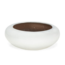 MACETERO 74x74x27 GRES BLANCO