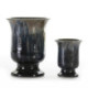MACETERO SET/2 50x50x64 GRES AZUL RUSTICO