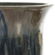 MACETERO SET/2 50x50x64 GRES AZUL RUSTICO