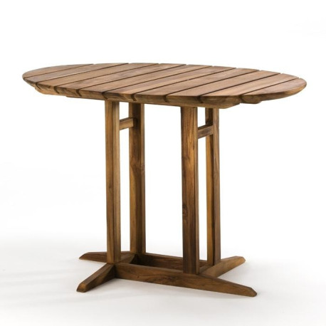 MESA COMEDOR 100x75x70 MADERA DE TECA NATURAL