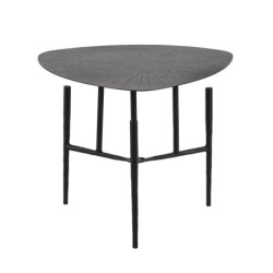 MESA AUXILIAR 52x52x46 METAL NEGRO
