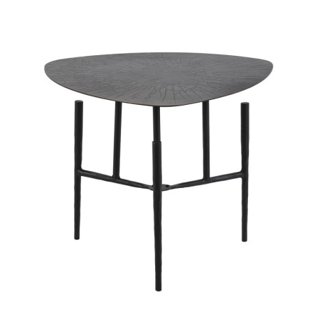 MESA AUXILIAR 52x52x46 METAL NEGRO