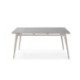 MESA COMEDOR 150x80x76 MADERA GRIS VELADO