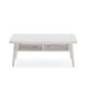 MESA DE CENTRO 106x60x43 MADERA BLANCO