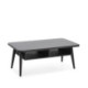 MESA DE CENTRO 106x60x43 MADERA NEGRO