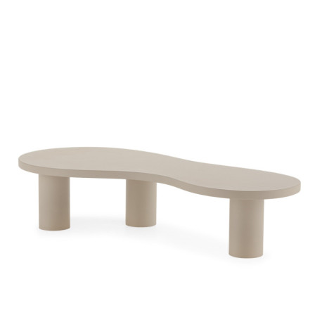 MESA DE CENTRO 160x70x35 STONESKIN TOPO