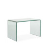 MESA DESPACHO 120x70x75 CRISTAL (grosor 19 mm)