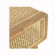 MESITA DE NOCHE 48x43x61 MADERA/RATAN NATURAL