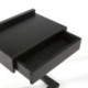 MESITA DE NOCHE 50x35x66 MADERA NEGRO