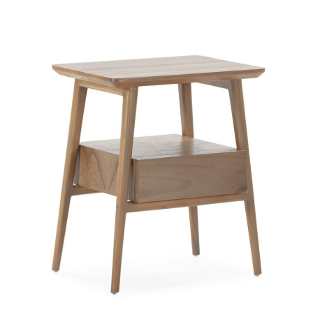 MESITA DE NOCHE 50x38x60 MADERA NATURAL