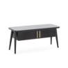 MUEBLE TV 110x45x50 MADERA NEGRO