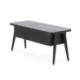 MUEBLE TV 110x45x50 MADERA NEGRO
