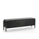 MUEBLE TV 160x40x50 MADERA MINDI NEGRO