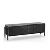 MUEBLE TV 160x40x50 MADERA MINDI NEGRO