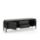 MUEBLE TV 160x40x50 MADERA MINDI NEGRO