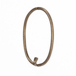 PERCHERO 15x4x23 METAL DORADO