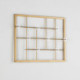 PERCHERO 50x5x40 ACRILICO/METAL DORADO