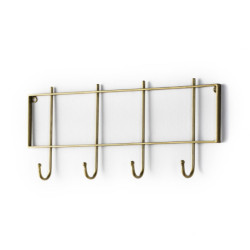PERCHERO 60x6x25 METAL DORADO