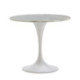 PIE DE MESA 51x51x72 METAL BLANCO