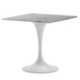 PIE DE MESA 51x51x72 METAL BLANCO