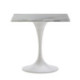 PIE DE MESA 51x51x72 METAL BLANCO