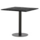 PIE DE MESA ALTA 45x45x108 METAL NEGRO