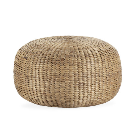 POUF 60x60x37 JACINTO DE AGUA NATURAL