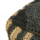 PUFF 50x50x50 ALFOMBRA SHUMAK NATURAL/NEGRO
