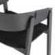 SILLA 56x51x75 MADERA ROBLE/CUERDA NEGRO