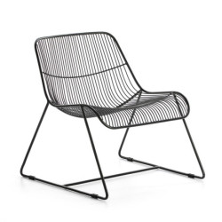 SILLA 62x67x69 METAL NEGRO