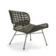 SILLON 63x66x71 METAL VERDE/MIMBRE VERDE